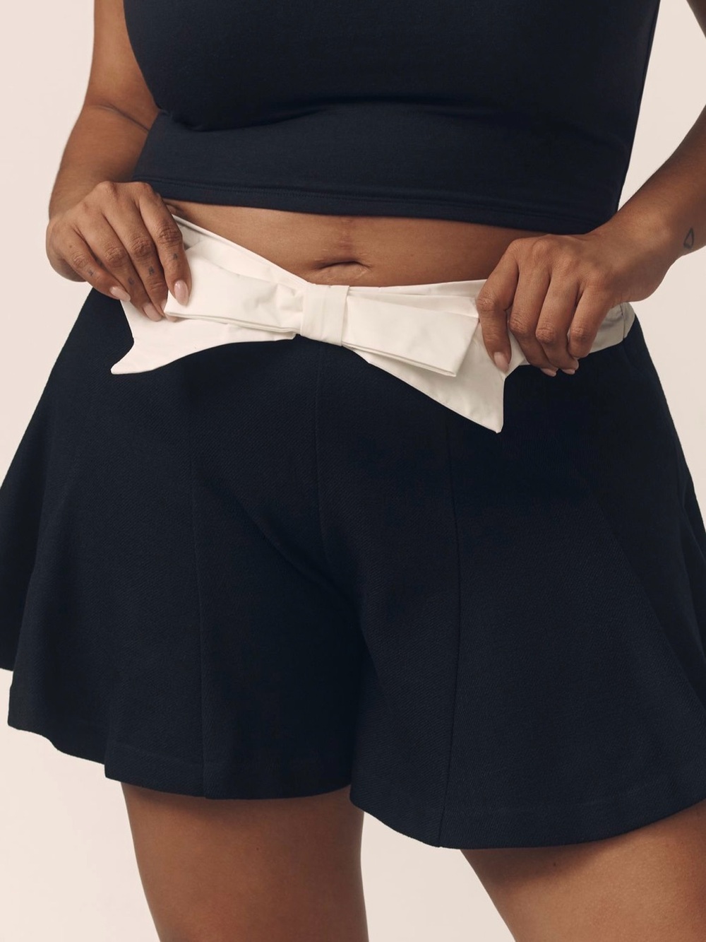 Maeve Paneled Skirty Shorts